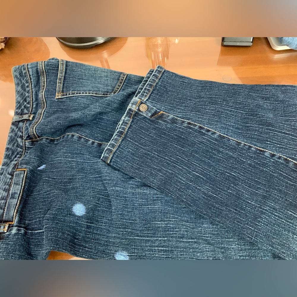 Talbots Dark Blue Cropped Jeans - Picture 7 of 8